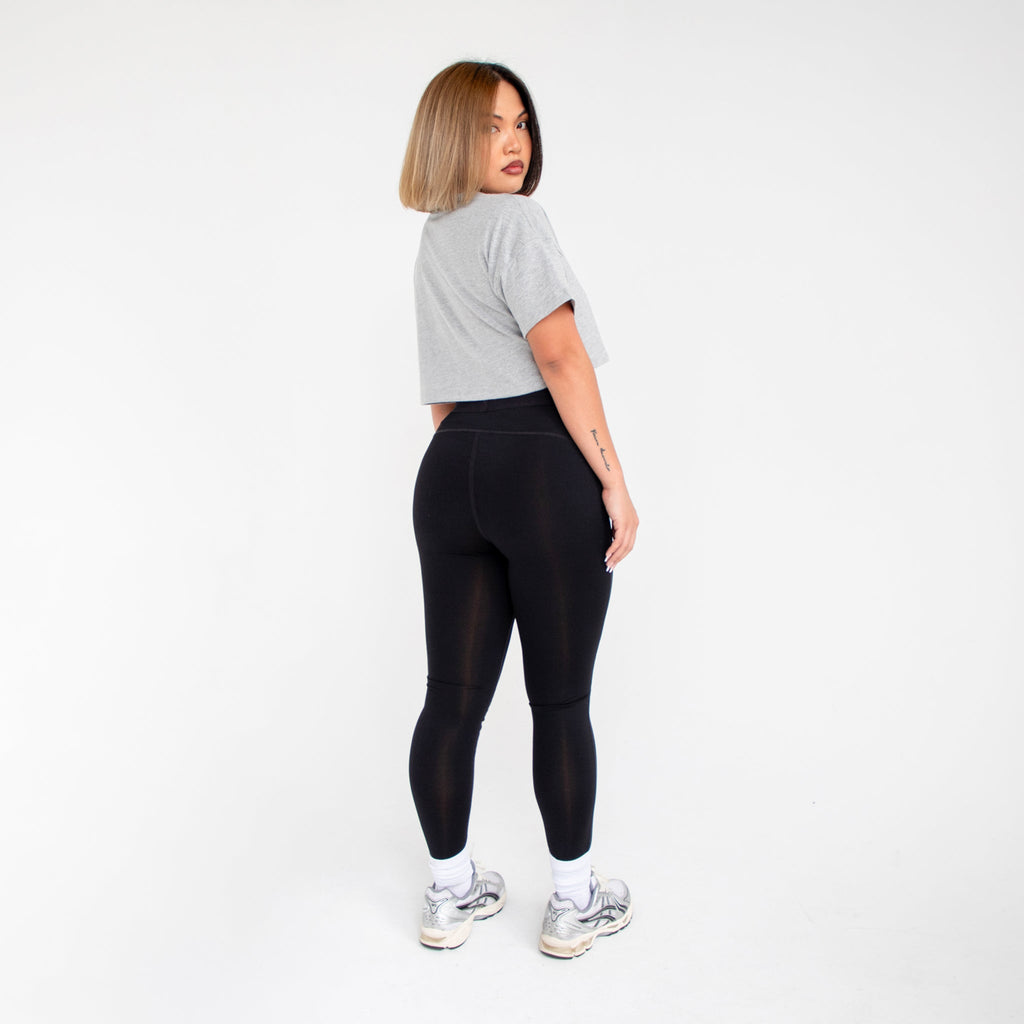 4000 - Women's Loose Cropped Tee