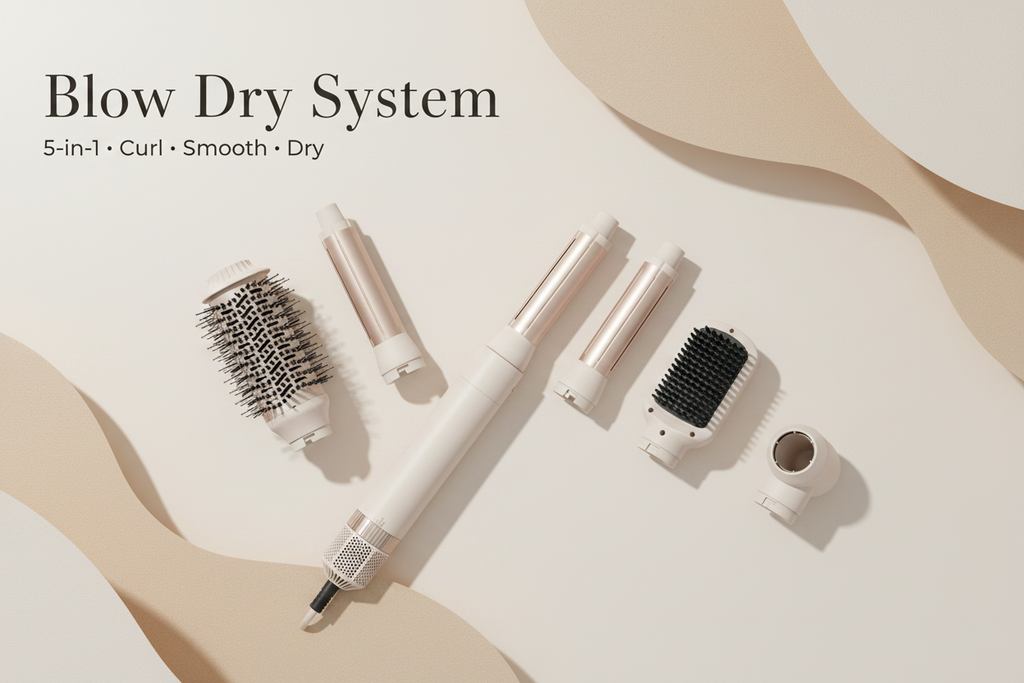 5-in-1 Blow Dry Styling System — Premium Editorial