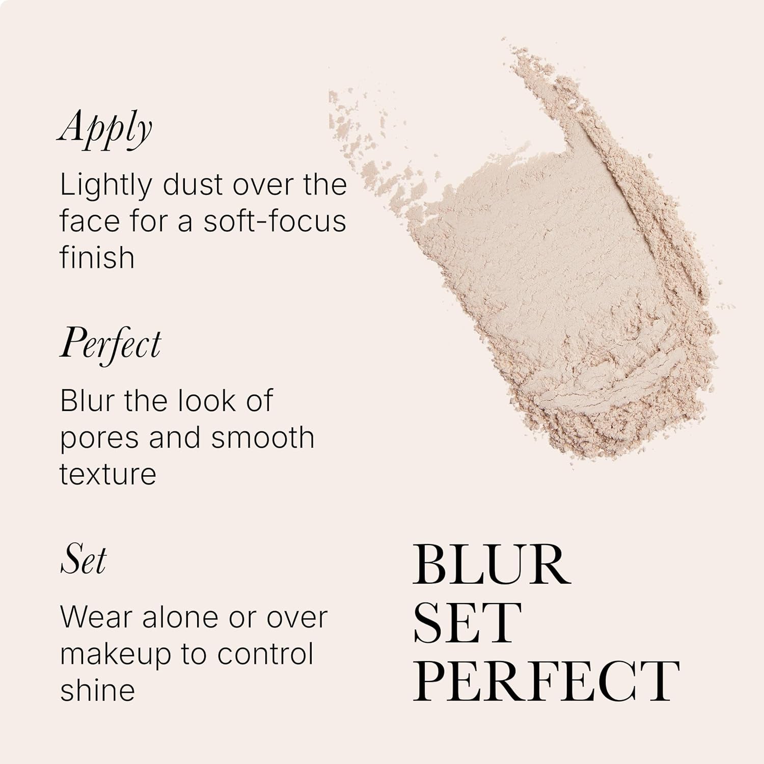 Glass Powder 0.63 Oz - Skin-Perfecting Loose Setting Powder for a Soft-Focus Glow, Blurring & Shine-Control for a Smooth, Luminous Glass Skin Look