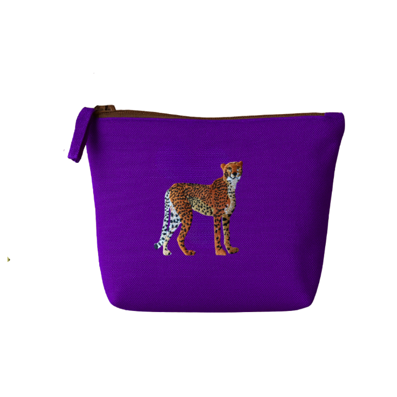 Cheetah Makeup Bag-5