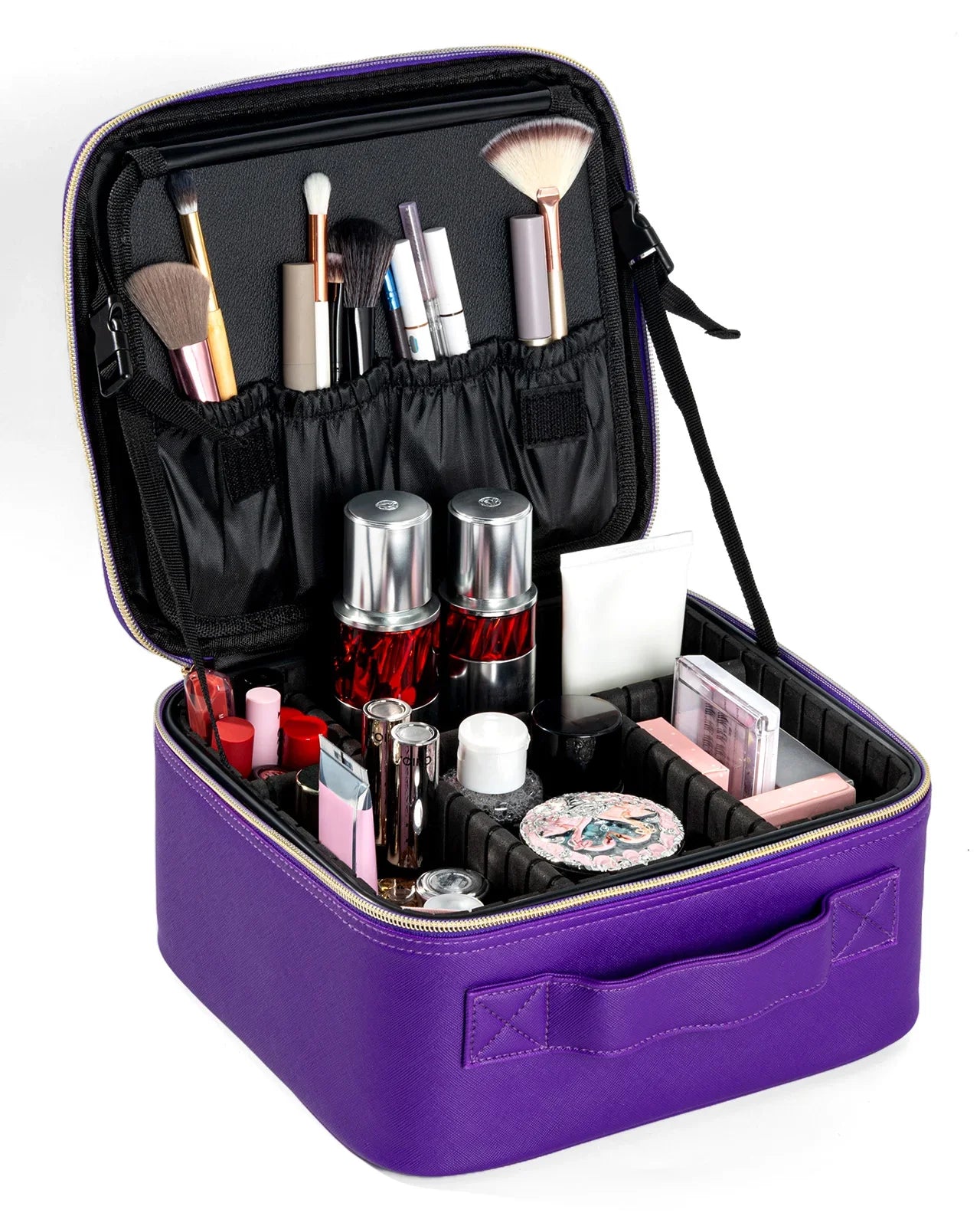 The Ritual Makeup Case — Organized, Elegant & Travel-Ready
