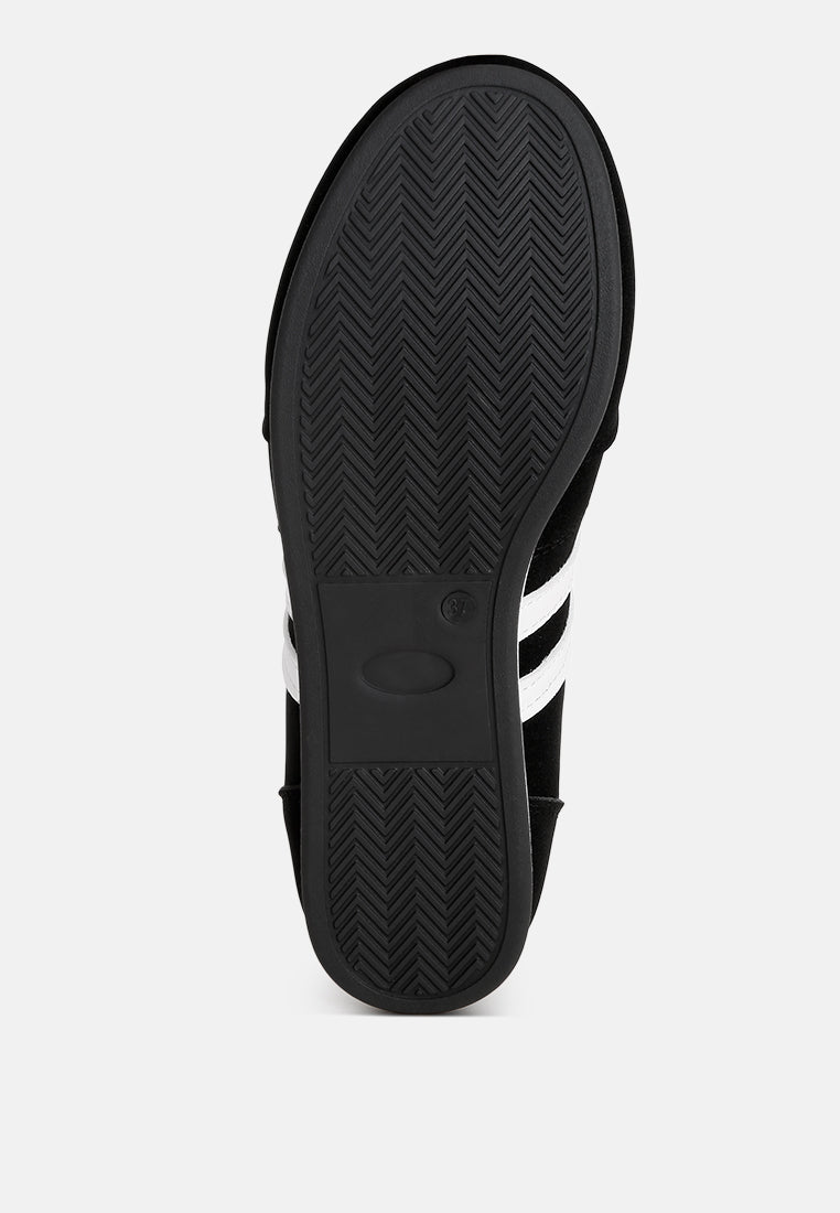 Sorin Elasticated Midfoot Strap Sneakers