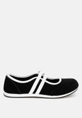 Sorin Elasticated Midfoot Strap Sneakers