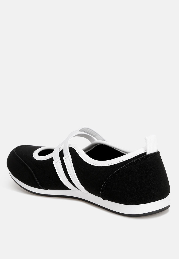 Sorin Elasticated Midfoot Strap Sneakers