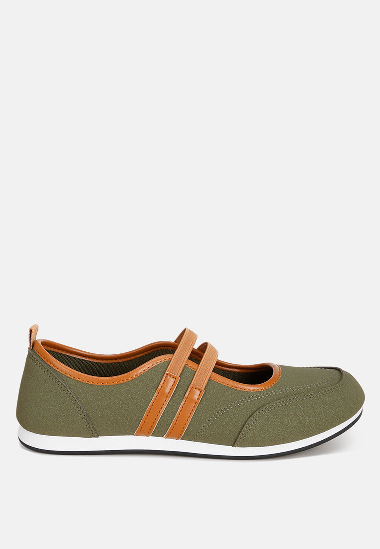 Sorin Elasticated Midfoot Strap Sneakers