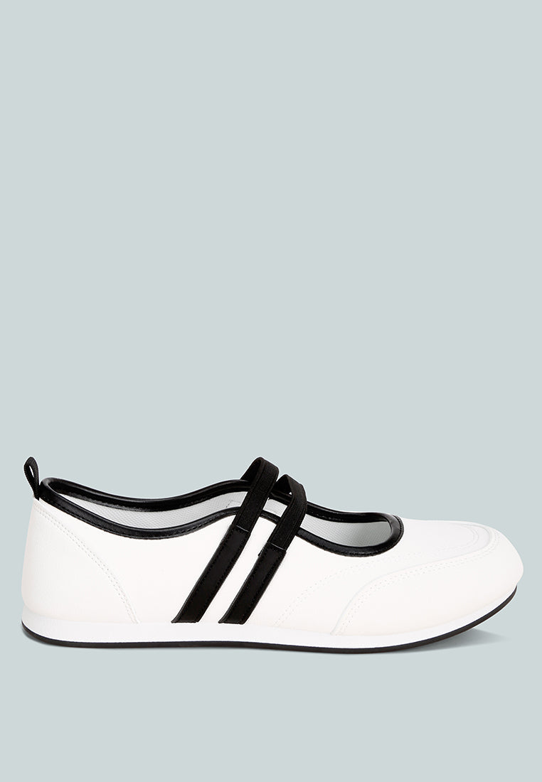 Sorin Elasticated Midfoot Strap Sneakers