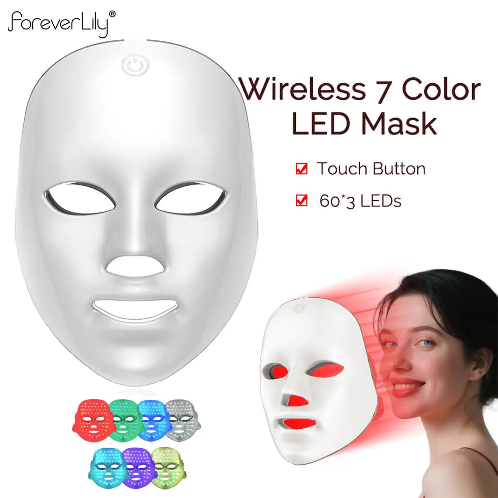 Radiant Glow LED Therapy Mask — At-Home Skin Renewal