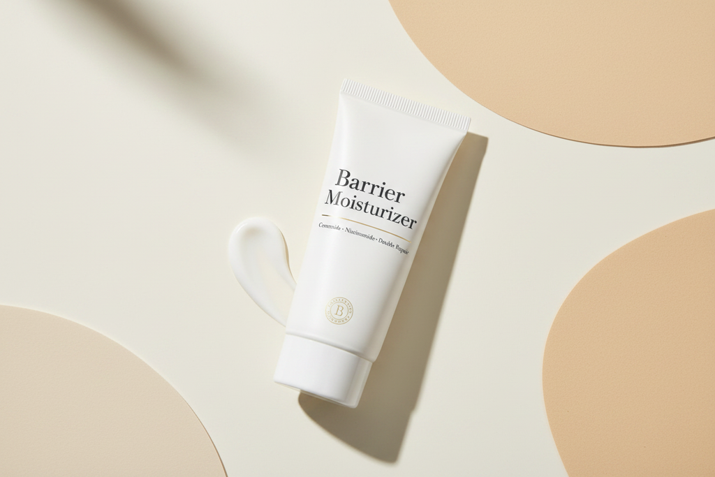 Double Repair Barrier Moisturizer — Premium Editorial