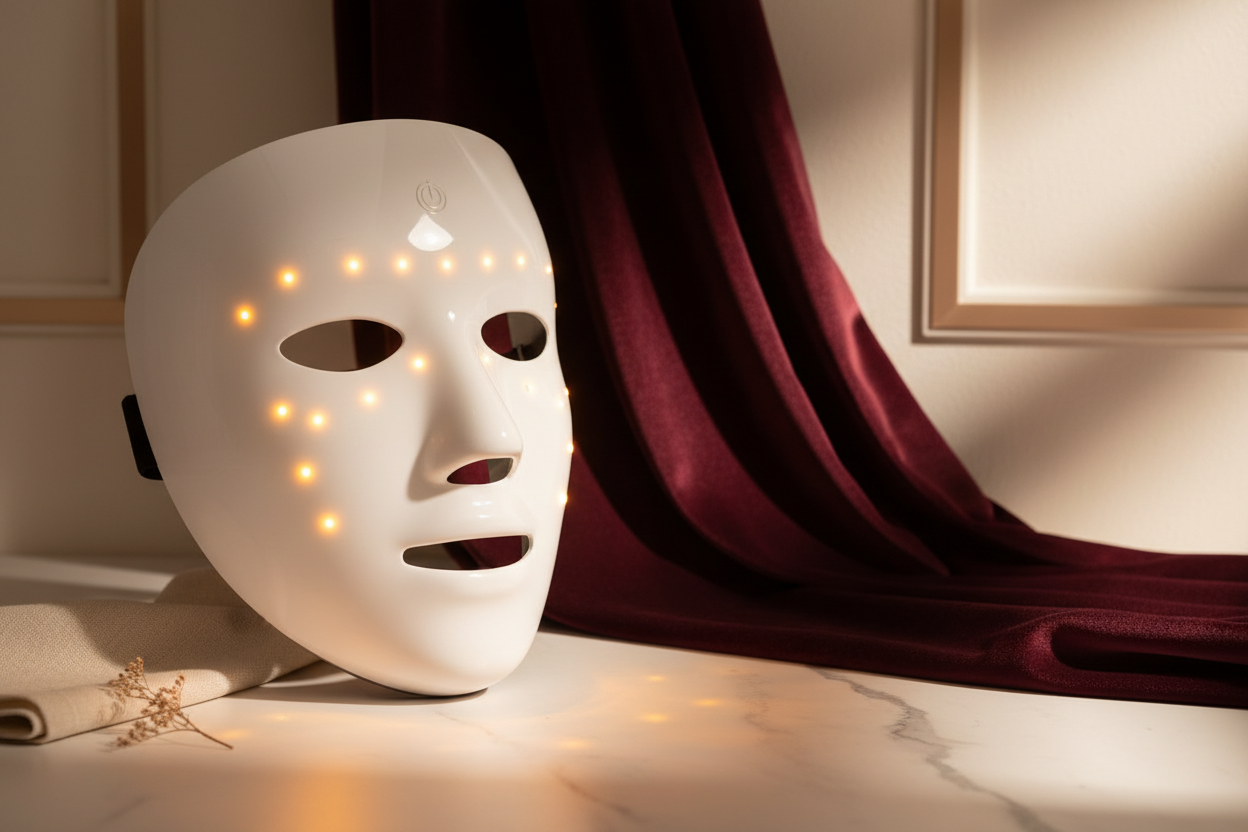 Gafaaandy Radiant Glow LED Therapy Mask — Luxury Hero