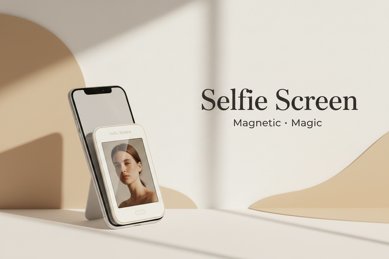 Magnetic Selfie Screen Magic — Premium Editorial v2