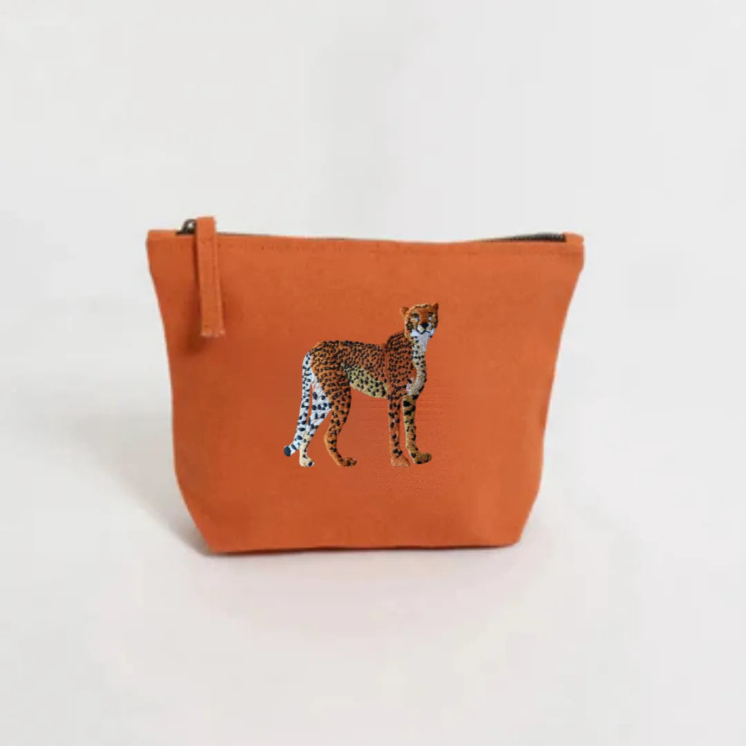 Cheetah Makeup Bag-1