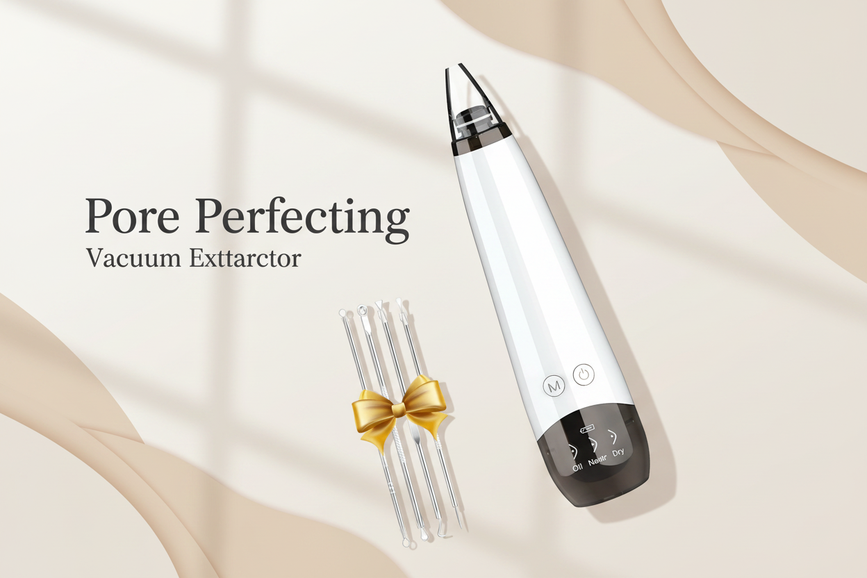 Pore Perfecting Vacuum — Premium Editorial