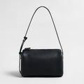 Premium Pebbled Calfskin Cylinder Bag – Trending Barrel Shoulder Crossbody-0